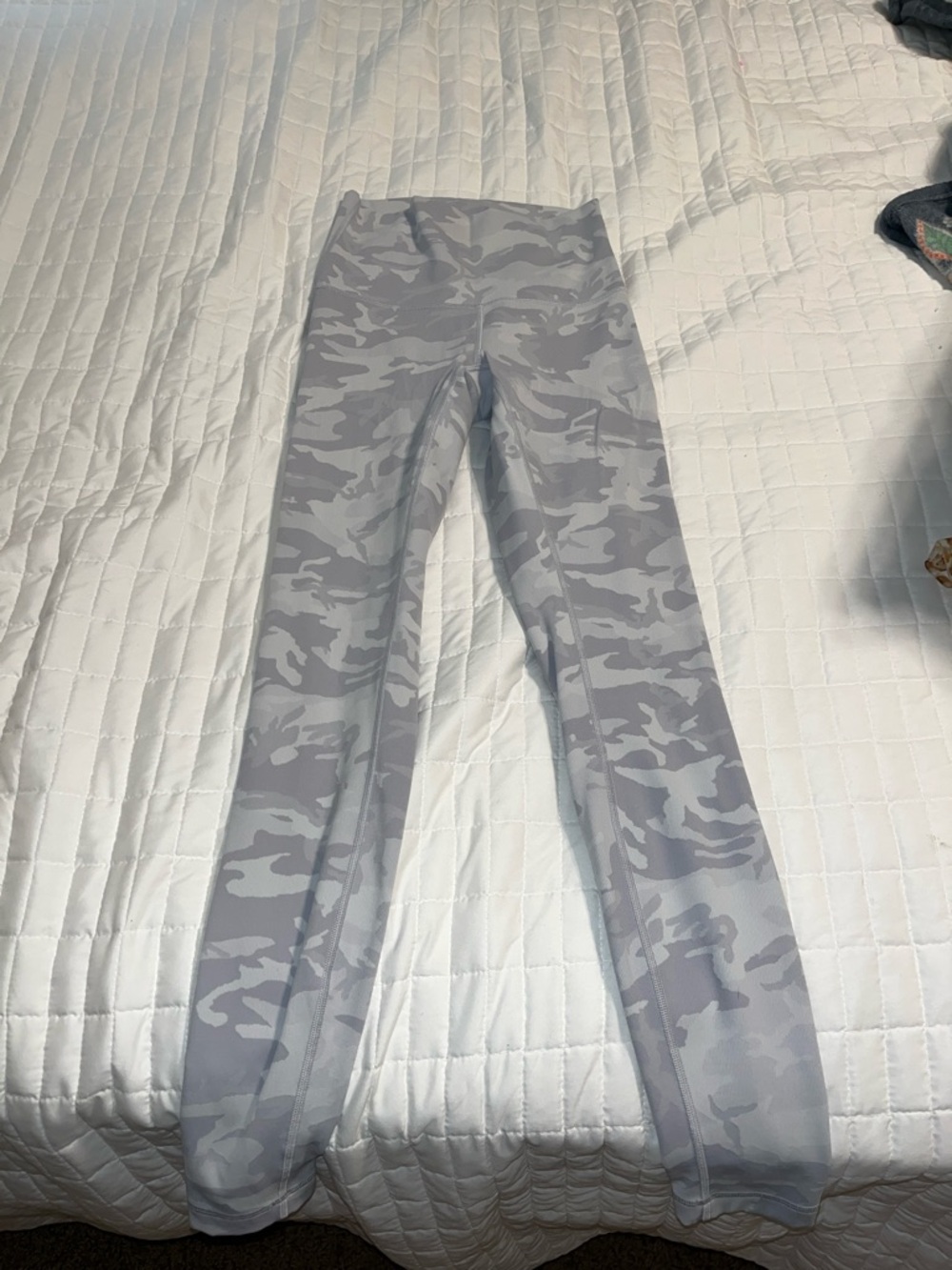 lululemon athletica Gray Camo Leggings